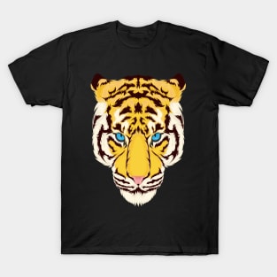 Tiger Head Hand Drawn T-Shirt